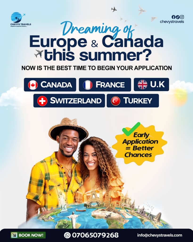 Europe or Canada Summer 2026